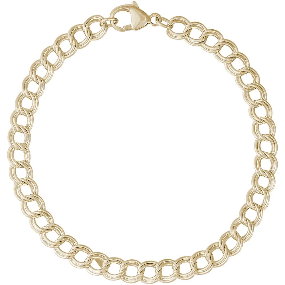 personalized charm bracelets gold