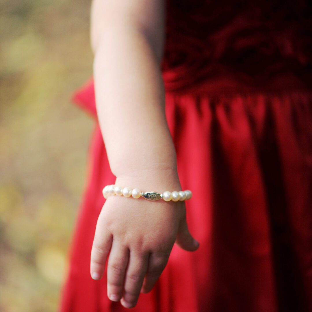 personalized baby bracelet