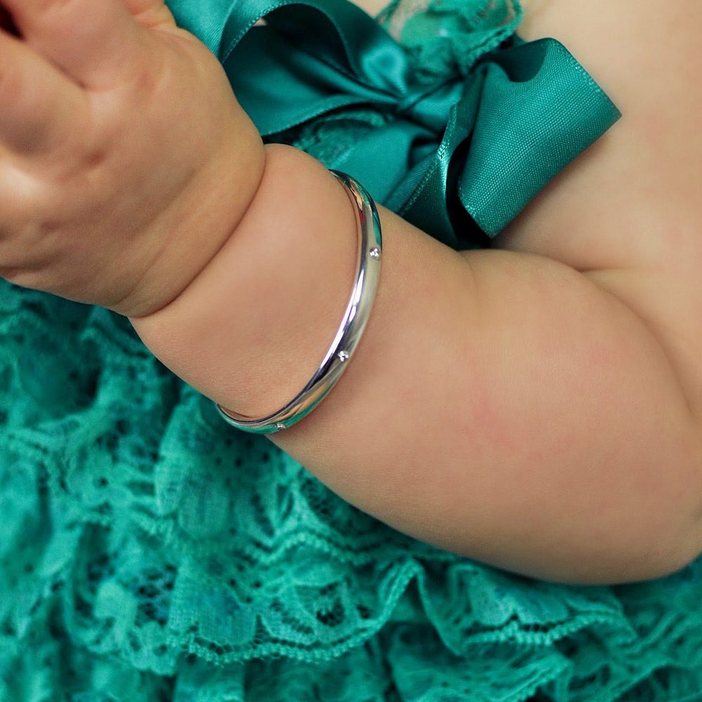 diamond baby bangle best gift for babies