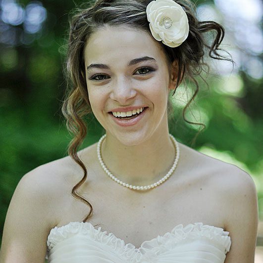 Easter pearl necklace for girls.